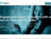 Tablet Screenshot of delivr.com